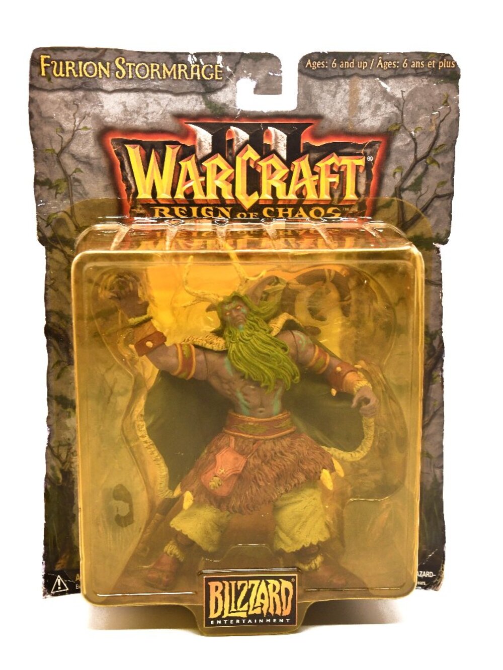 Warcraft 3 Reign Of Chaos Furion Stormrage Night Elf Blizzard Action Figure